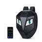 LED Bluetooth Waterproof Hard Case DIY Cool Motorcycle Riding Backpack - Hiccupzz
