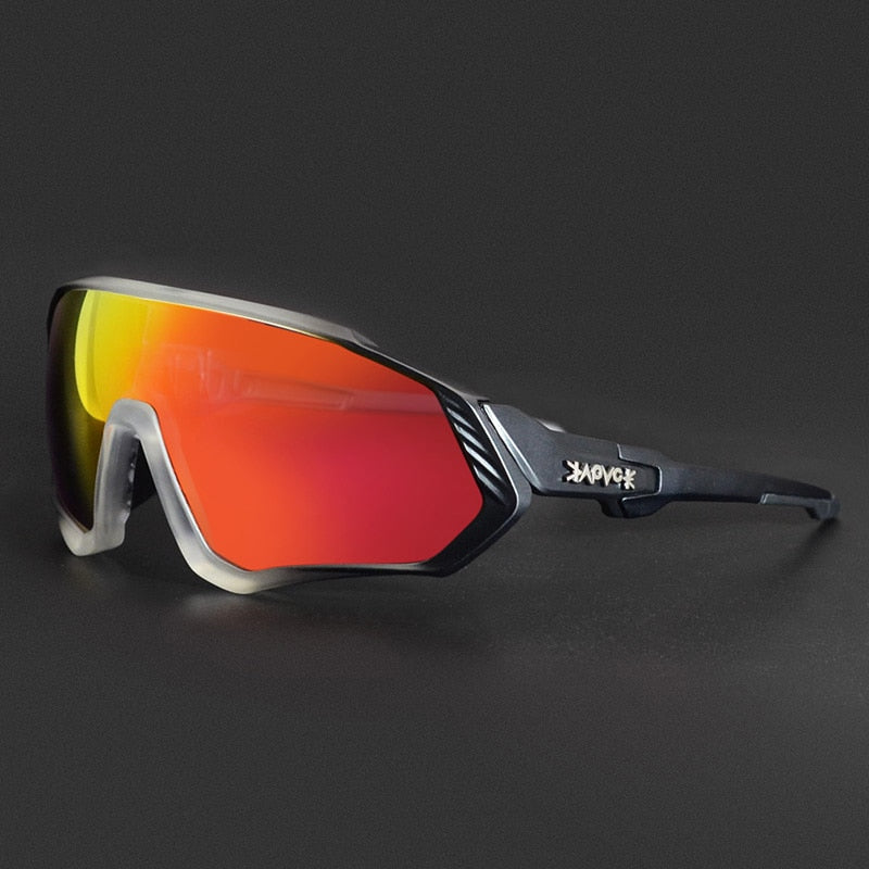 Sport Polarized 5 Lens Cycling Glasses