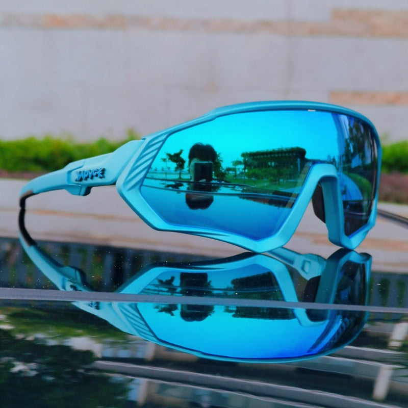 Sport Polarized 5 Lens Cycling Glasses