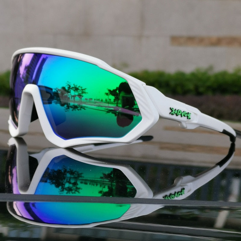 Sport Polarized 5 Lens Cycling Glasses