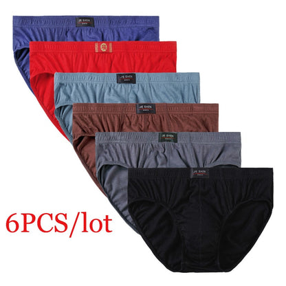 6pcs/Lot 7XL 100%Cotton Men's Underwear - Hiccupzz