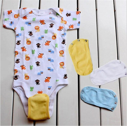 5 Colors Baby Romper Utility Bodysuit Lengthen - Hiccupzz