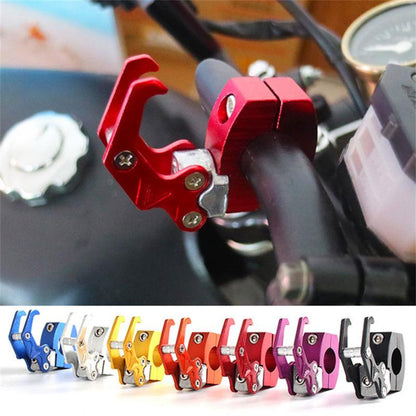 Motorcycle Handlebar Storage Hook Scooter Luggage Bag Hanger Helmet Claw Hook Storage Bag Holder Aluminum Alloy Easy to Install - Hiccupzz