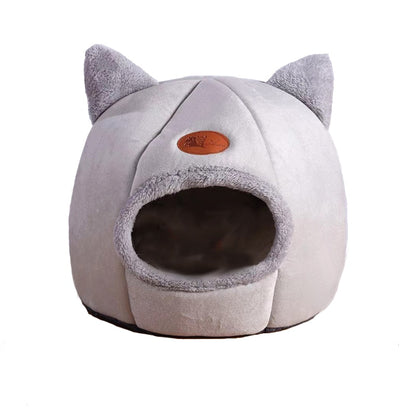 New Deep Sleep Comfort In Winter Cat Bed Iittle Mat Basket Small Dog House Products Pets Tent Cozy Cave Nest Indoor Cama Gato - Hiccupzz