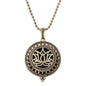 Aromatherapy Necklace Tree of Life Diffuser,Pendant Essential Oil Perfume Aroma Diffuser Necklace - Hiccupzz