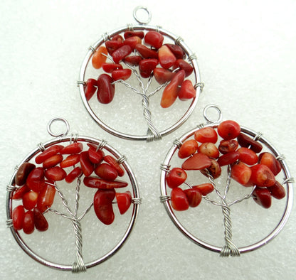 Natural Gem Stone Quartz Crystal 7 Chakras Tiger Eye - Hiccupzz