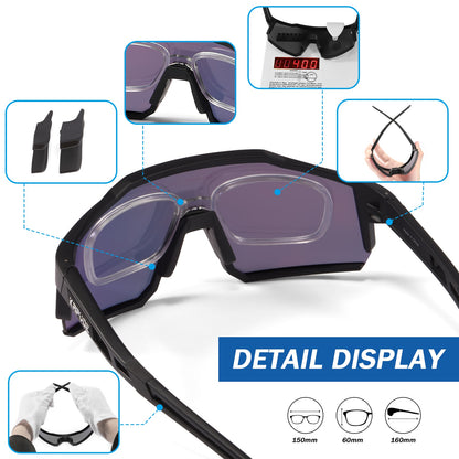 Polarized MTB Men Outdoor Mountain Cycling Goggles women Bicycle Eyewear Road Bike Protection Glasses Windproof Sport Sunglasses - Hiccupzz
