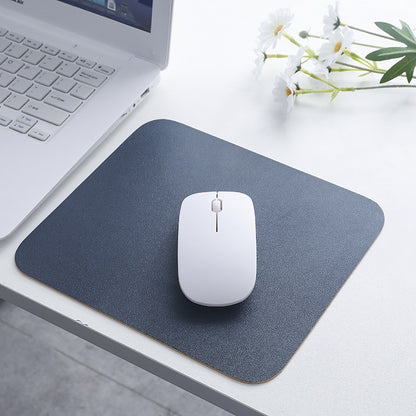Waterproof PU Leather Mouse Pad Gaming Mouse Pad Simple Solid Color Antislip Computer Desk Accessories School Office Accessories - Hiccupzz