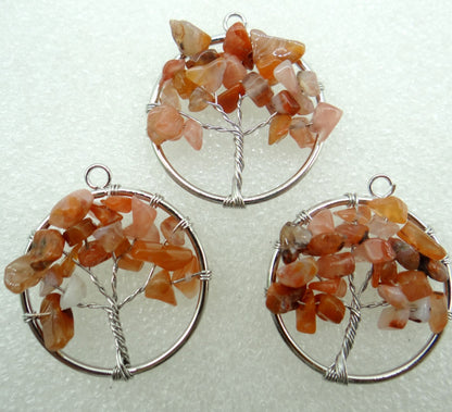 Natural Gem Stone Quartz Crystal 7 Chakras Tiger Eye - Hiccupzz