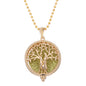 Aromatherapy Necklace Tree of Life Diffuser,Pendant Essential Oil Perfume Aroma Diffuser Necklace - Hiccupzz