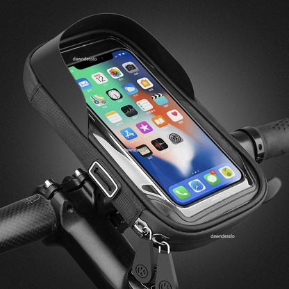 6.4 inch Waterproof Bicycle & Motorcycle Phone Holder - Hiccupzz