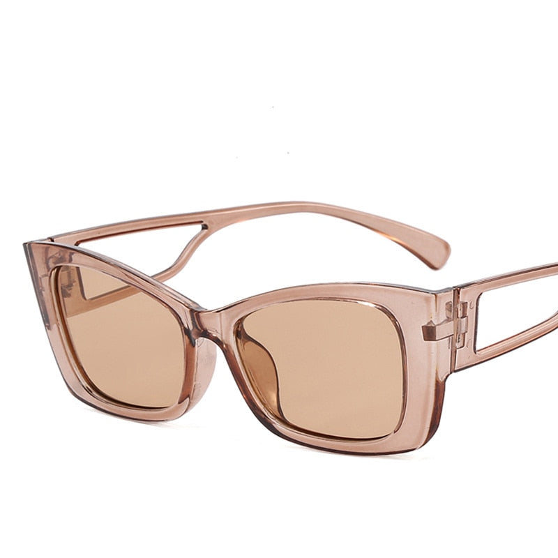 Luxury Brand Cat Eye Sunglasses Women Butterfly Frame Eyewear Women