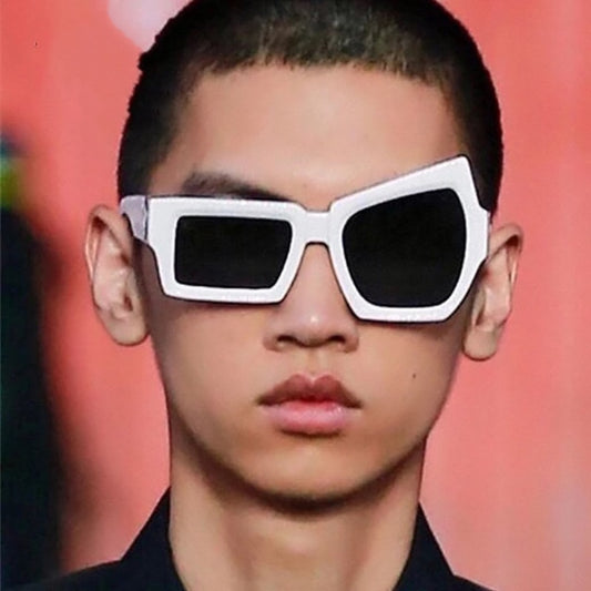 Fashion Irregular Square Sunglasses for Man