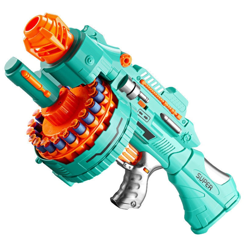 Electric Continuous Shooting Gatling Toy Gun  for Kids