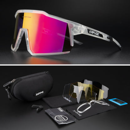 Polarized MTB Men Outdoor Mountain Cycling Goggles women Bicycle Eyewear Road Bike Protection Glasses Windproof Sport Sunglasses - Hiccupzz