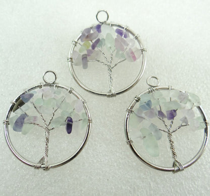 Natural Gem Stone Quartz Crystal 7 Chakras Tiger Eye - Hiccupzz