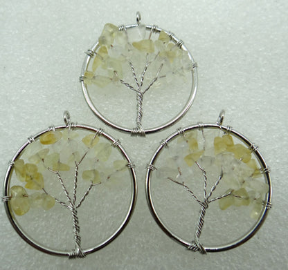 Natural Gem Stone Quartz Crystal 7 Chakras Tiger Eye - Hiccupzz