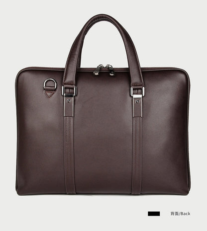 Luxury Genuine Leather Briefcase for Men - Hiccupzz