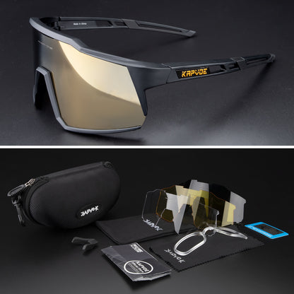 Polarized MTB Men Outdoor Mountain Cycling Goggles women Bicycle Eyewear Road Bike Protection Glasses Windproof Sport Sunglasses - Hiccupzz