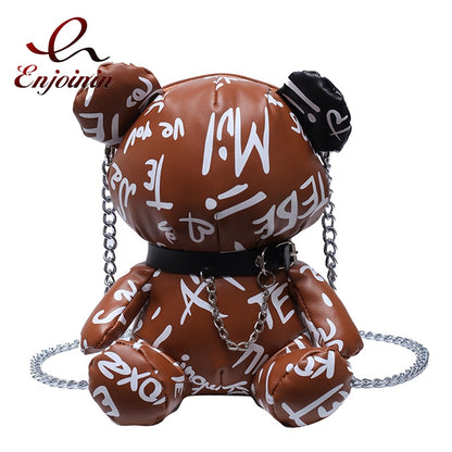 3D Cartoon Bear Purses and Handbags for Women - Hiccupzz
