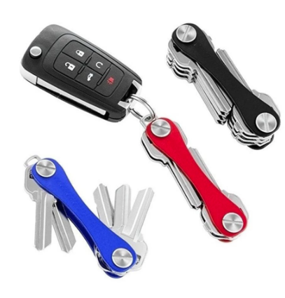 Smart Keychain Mini Keychain Aluminum Alloy Key Clip Metal Key Organizer Key Chain