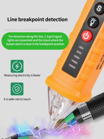 Electrometer Pen Partition Wall Multi-Functional Electrician Wire Measuring Broken Road Section Point Electronic Electrometer Pe - Hiccupzz