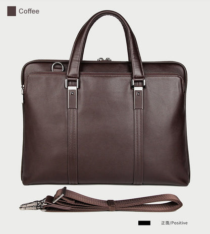 Luxury Genuine Leather Briefcase for Men - Hiccupzz