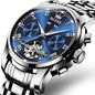 Mechanical Automatic Stainless Steel Waterproof Luminous Watch for Men - Hiccupzz