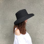Summer hat new female sun hat folding beach hat big brim travel sunscreen Hepburn wind sun hat travel - Hiccupzz
