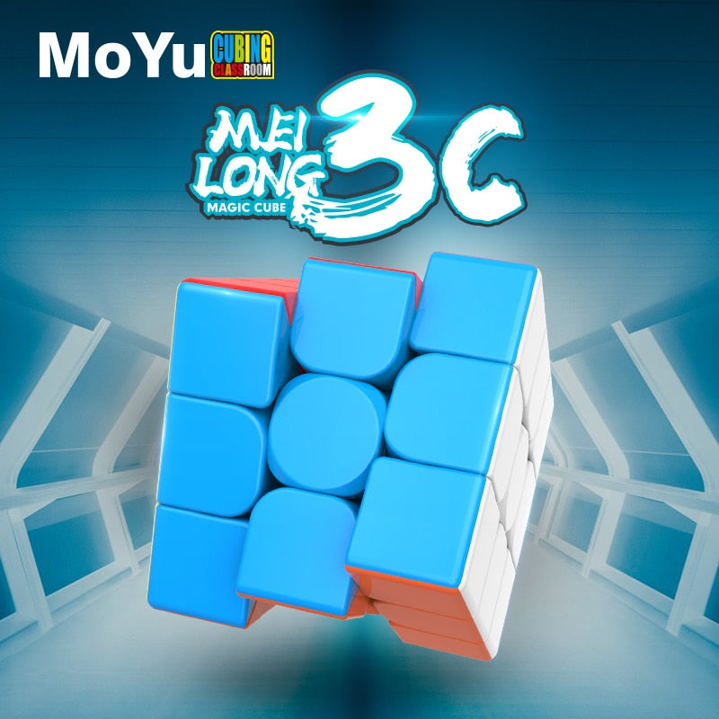 3C 3x3 Magic Speed Cube Professional Meilong Puzzle