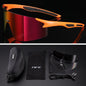 NRC 3 Lens UV400 Cycling Sunglasses TR90 Sports Bicycle Glasses MTB Mountain Bike Fishing Hiking Riding Eyewear for men women - Hiccupzz