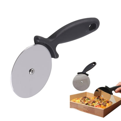 Stainless Steel Pizza Cutters Pastry Roller Cutter Pizza Knife Cookie Cake Roller Wheel Scissor Bakeware Kitchen Accessories - Hiccupzz