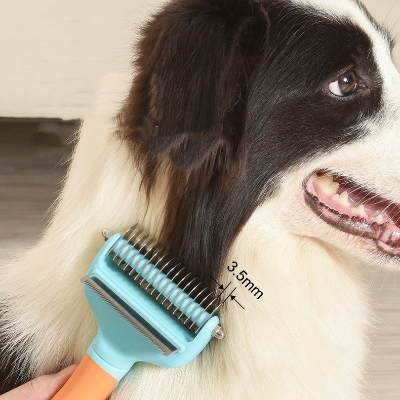 Pet Cleaning Dual Purpose  Knot Comb