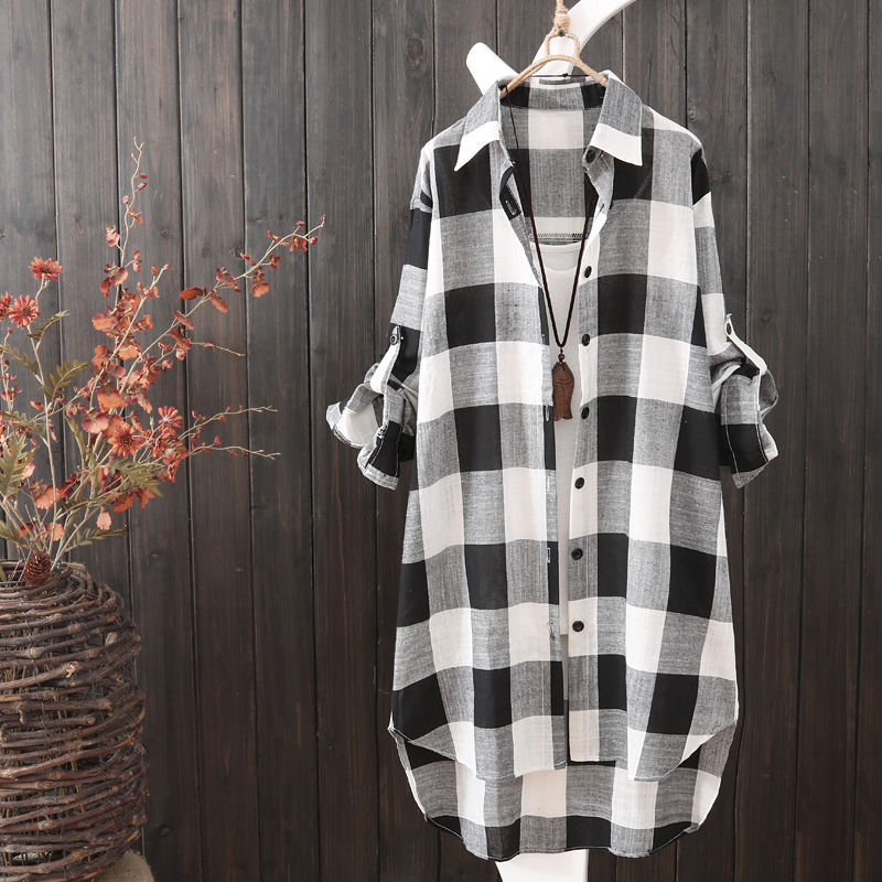 Sunscreen Suit Female Student Plaid Jacket