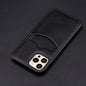 Card-inserting Leather Case Back Cover Type Protective Case - Hiccupzz