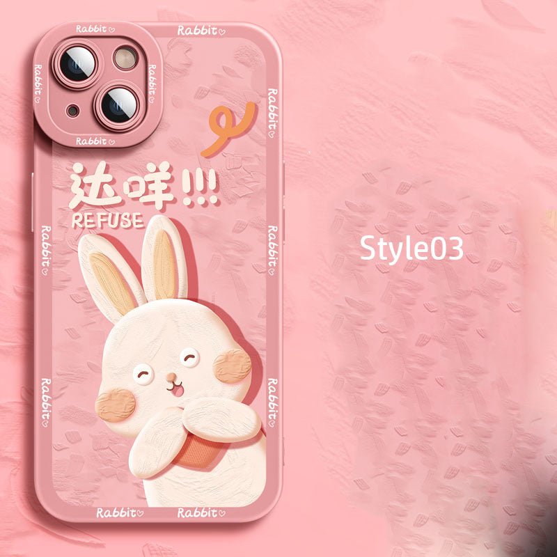 New Silicone Cartoon Mobile Phone Case