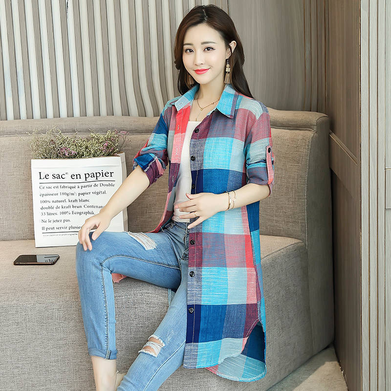 Sunscreen Suit Female Student Plaid Jacket - Hiccupzz