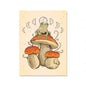Home Decor Frog Mushroom Canvas Painting Wall Poster - Hiccupzz