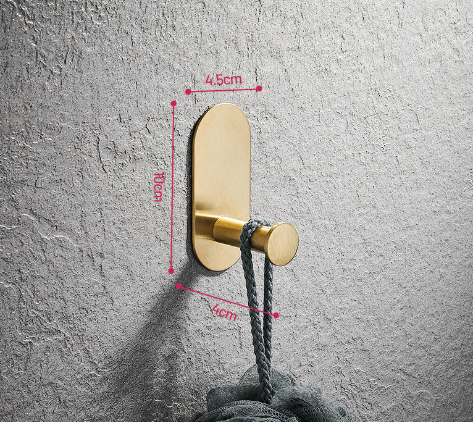 Single Bar Towel Rack Bathroom Hook Bathroom Pendant