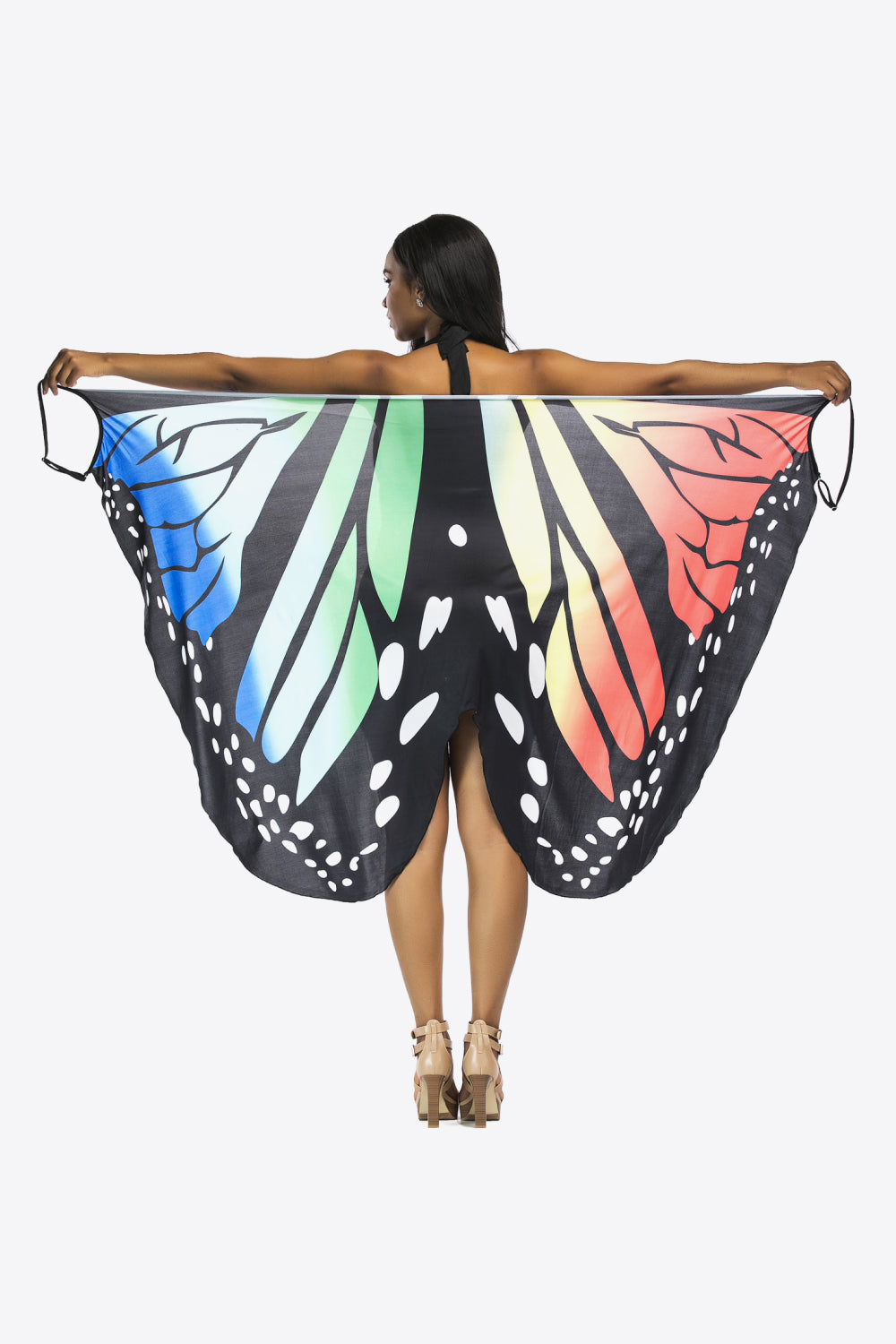 Butterfly Spaghetti Strap Cover Up - Hiccupzz