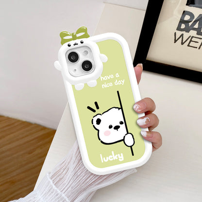 Cartoon Cute Bracket Dummy Dog Mobile Case - Hiccupzz