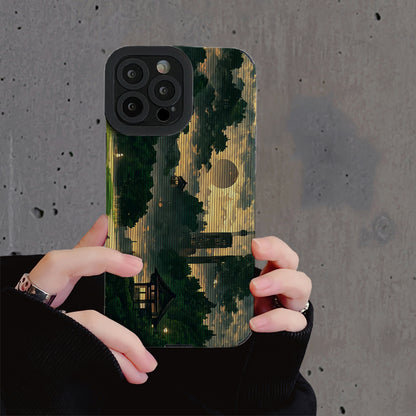 Retro Style Art Forest Scenery Phone Case - Hiccupzz