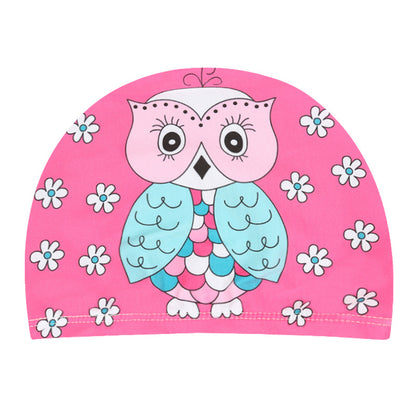 Children's Swimming Hat Printed Cartoon Comfortable Swimming Cloth Hat - Hiccupzz