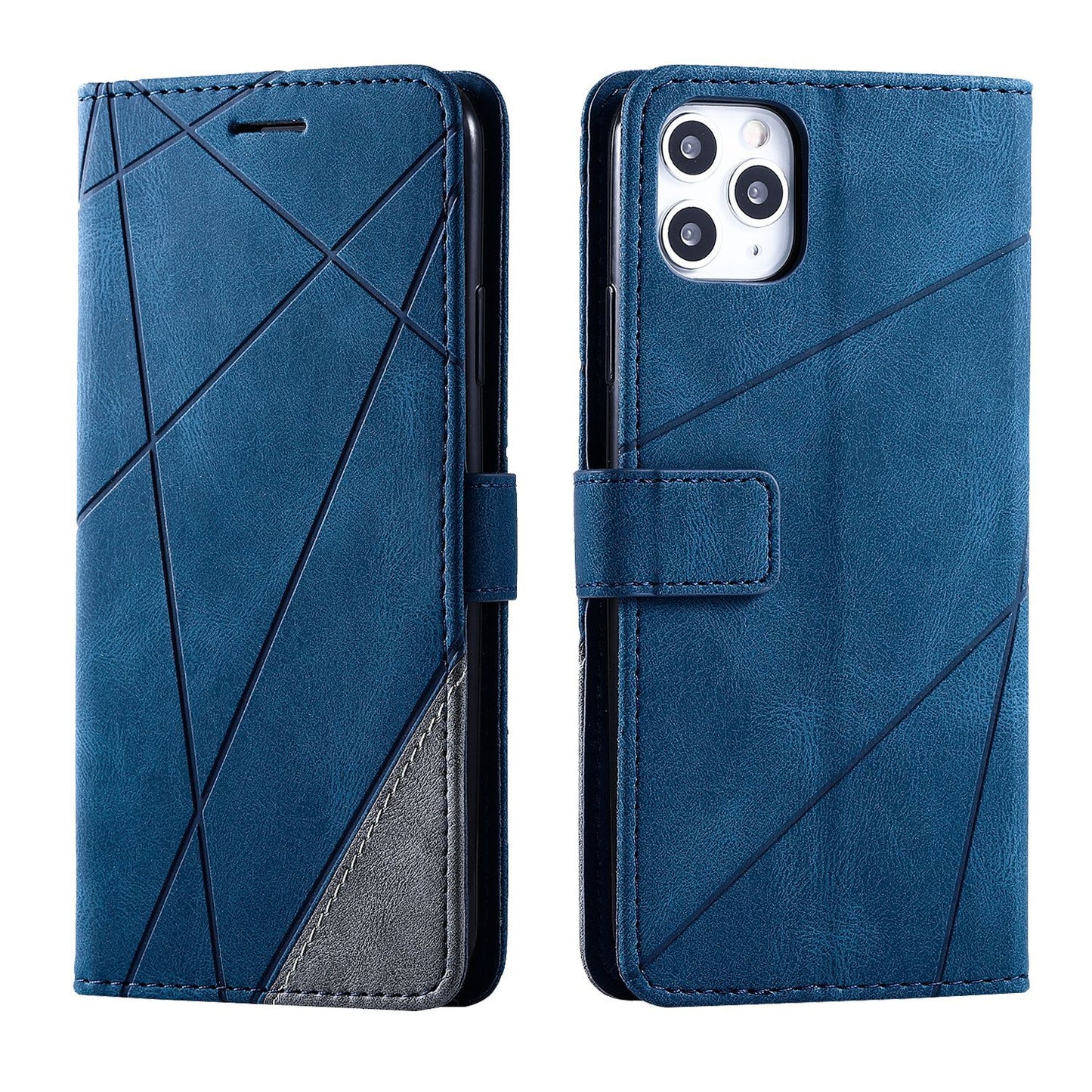 Clamshell Leather Cover Skin Sense Anti-fall Mobile Phone Case - Hiccupzz