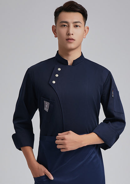 Chef Work Clothes Men's Summer Short Sleeve Breathable Baking Catering - Hiccupzz