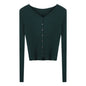 Slim Thin Sweater Cardigan Coat Woman - Hiccupzz
