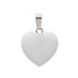 Hand-carved Love Heart Shaped Rough Stone Peach Heart Crystal Necklace - Hiccupzz