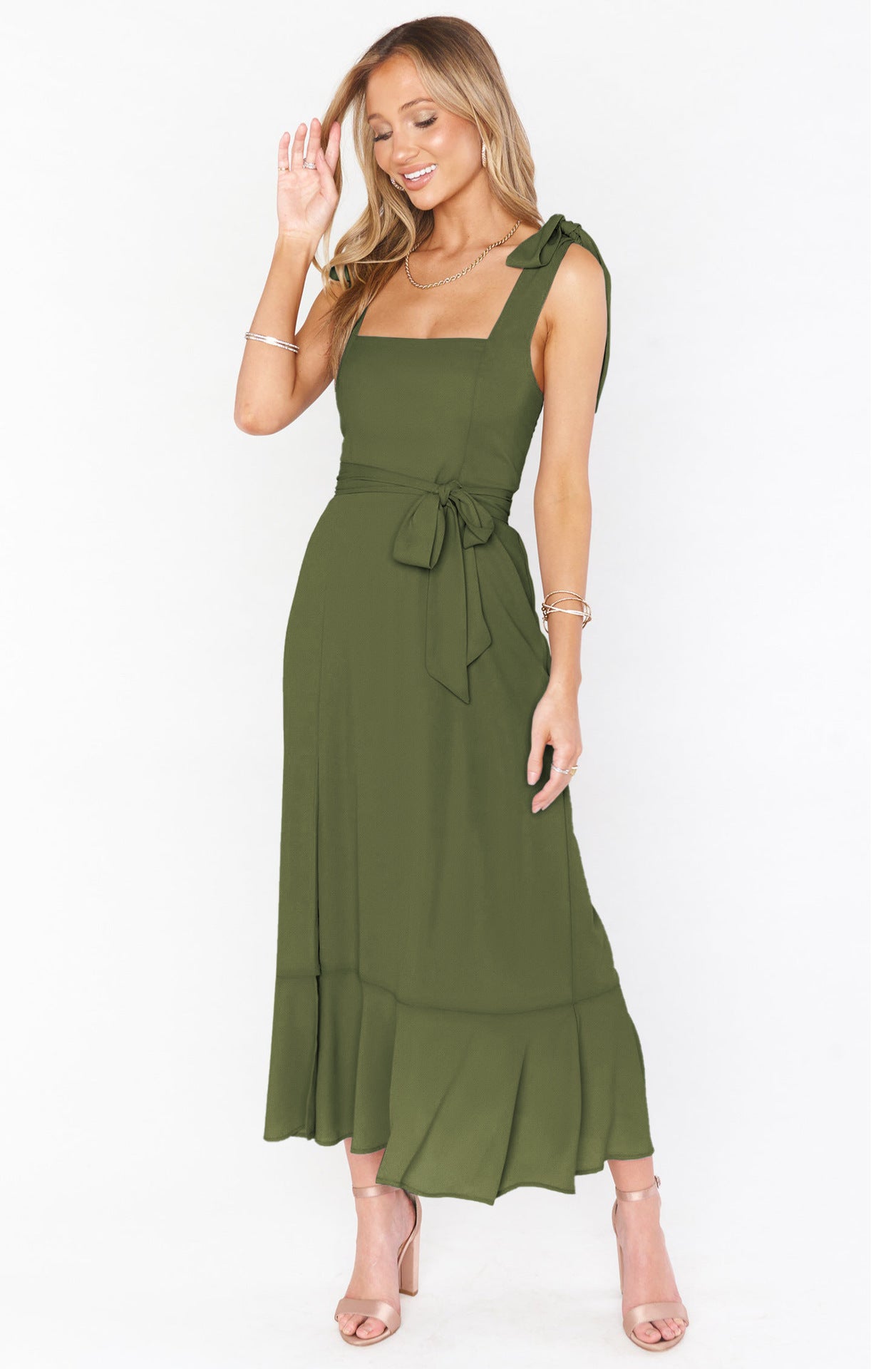 Women's Split Strap Dress - Hiccupzz