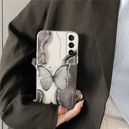 With Bracket Ten Net Red Personality Creative Anti-fall Transparent Silicone Soft Shell - Hiccupzz