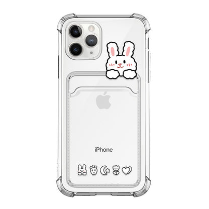 Bear Transparent Shell Mobile Phone Case - Hiccupzz